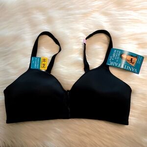 Vanity Fair Women's Black Bra